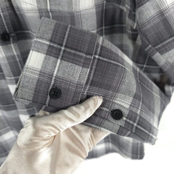 NWT HARLEY-DAVIDSON 120th Anniversary Retro Flannel Plaid Long Sleeve Shirt Sz S - Picture 13 of 16